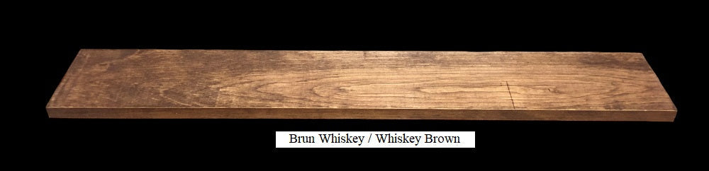 Tablette en bois récuperer 1"Épaisseur - 24" / 8" / Brun - Whiskey