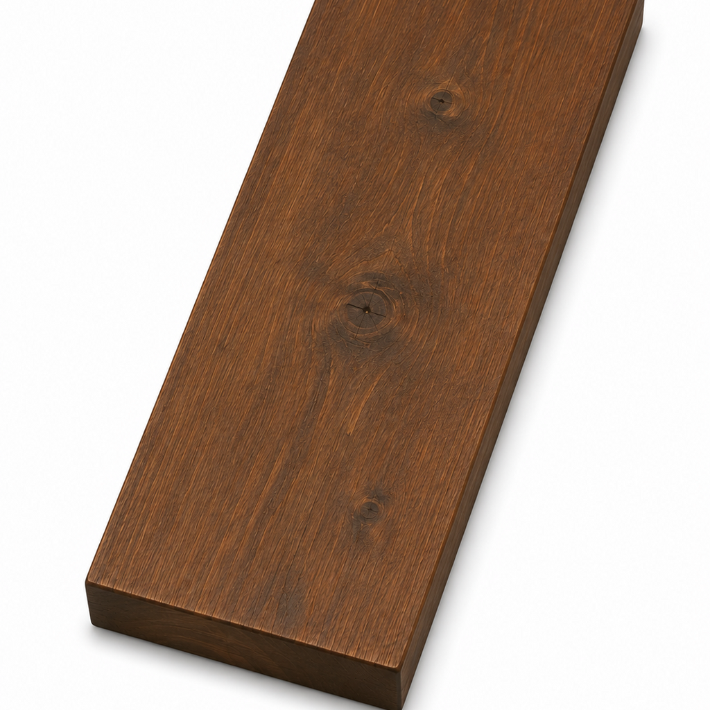 2" Wood Wall Shelf – Multiple Sizes – 24" / 10" / Honey