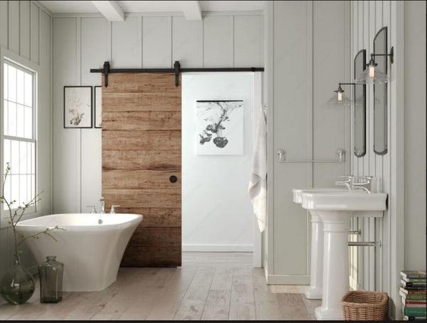 Système de porte coulissante modèle "fleche" - Rail 2M 1 porte